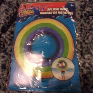 Splash N swim Splash pool Ring Rainbow New in package